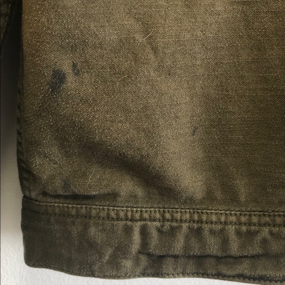 Azure skies medium green jean jacket - Picture 4 of 4